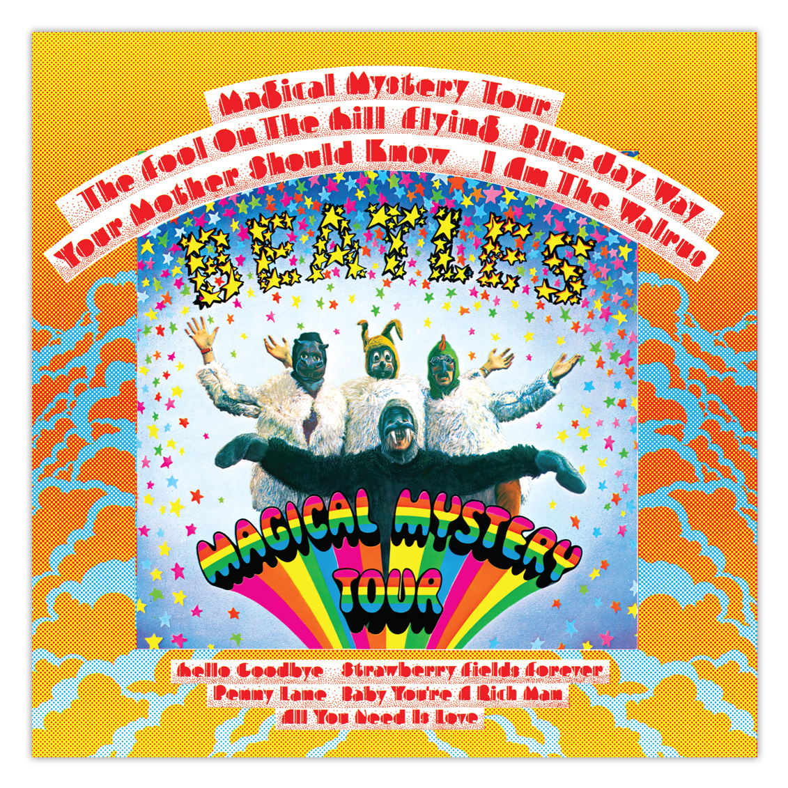 Набор ручка + визитница серии &quot;The Beatles Magical Mystery Tour&quot;