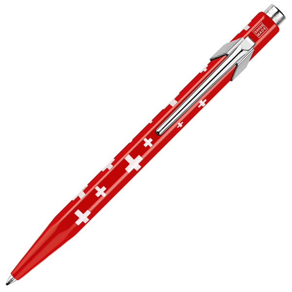 Шариковая ручка со швейцарским флагом Totally SWISS Collection